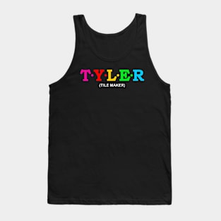 Tyler - Tile Maker. Tank Top